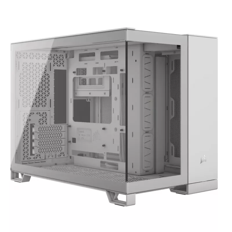 CORSAIR PC-kotelo – 2500X Mid-Tower Dual Chamber PC-kotelo – valkoinen
