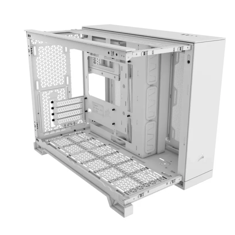 CORSAIR PC-kotelo – 2500X Mid-Tower Dual Chamber PC-kotelo – valkoinen