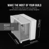 CORSAIR PC-kotelo – 2500X Mid-Tower Dual Chamber PC-kotelo – valkoinen