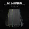 CORSAIR PC-kotelo - iCUE Link 2500X RGB Micro ATX Dual Chamber musta