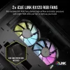 CORSAIR PC-kotelo - iCUE Link 2500X RGB Micro ATX Dual Chamber musta