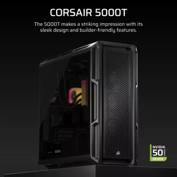 CORSAIR PC-kotelo - 5000T Mid-Tower High-Performance