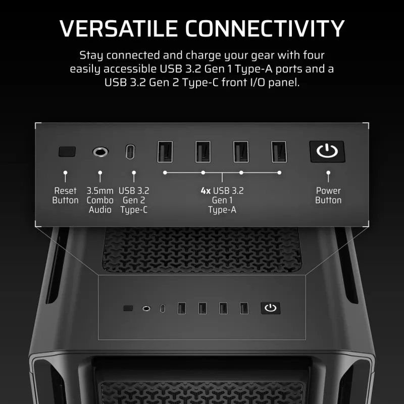 CORSAIR PC-kotelo - 5000T Mid-Tower High-Performance
