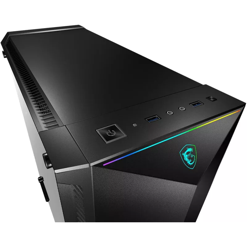 Pelitietokonekotelo MSI MPG GUNGNIR 100 Midi Tower musta