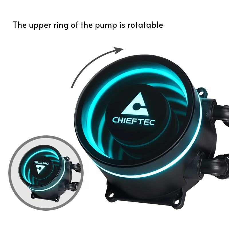 Jäähdytysjärjestelmä Chieftec ICEBERG 360 DARK