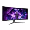 AOC AGON PRO AG346UCD tietokonenäyttö 86,4 cm (34 inch) 3440 x 1440 pikseliä Wide Quad HD QD-OLED musta, harmaa