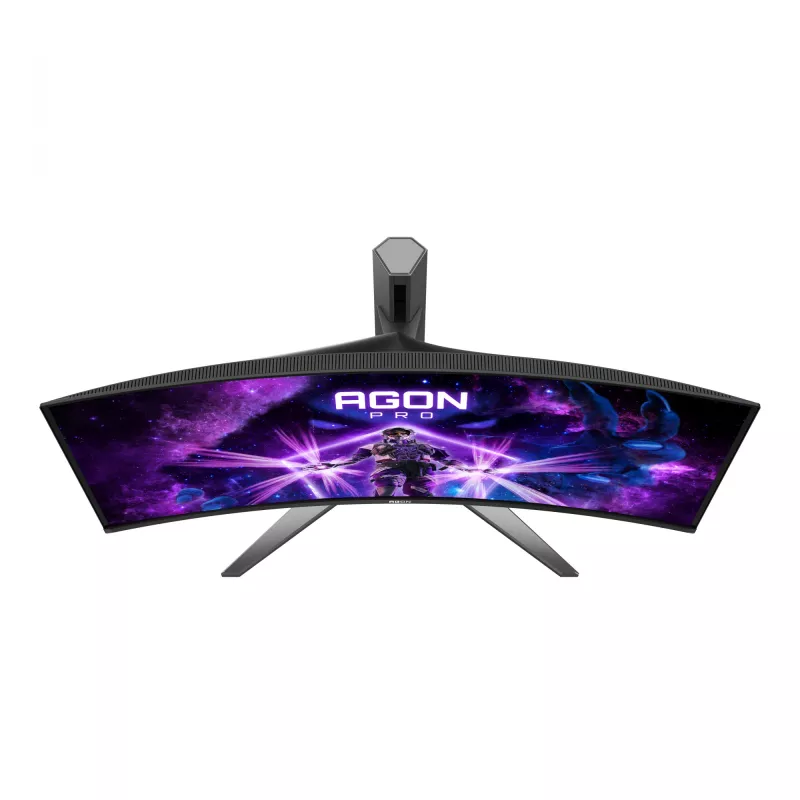 AOC AGON PRO AG346UCD tietokonenäyttö 86,4 cm (34 inch) 3440 x 1440 pikseliä Wide Quad HD QD-OLED musta, harmaa