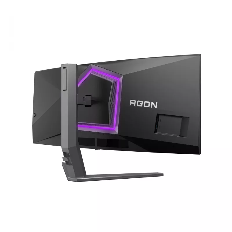 AOC AGON PRO AG346UCD tietokonenäyttö 86,4 cm (34 inch) 3440 x 1440 pikseliä Wide Quad HD QD-OLED musta, harmaa