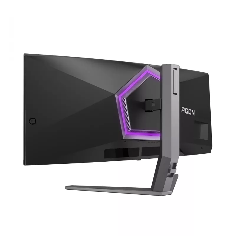 AOC AGON PRO AG346UCD tietokonenäyttö 86,4 cm (34 inch) 3440 x 1440 pikseliä Wide Quad HD QD-OLED musta, harmaa