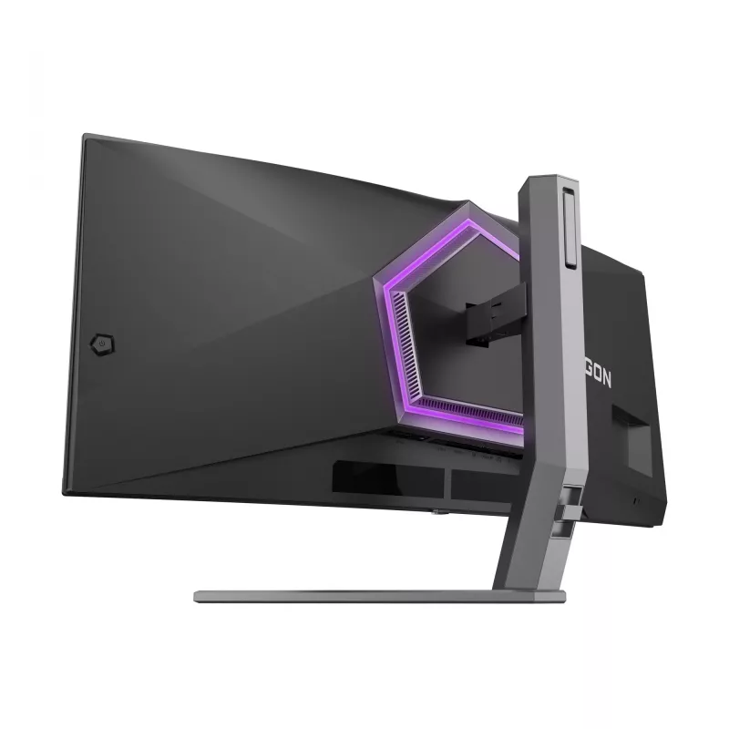 AOC AGON PRO AG346UCD tietokonenäyttö 86,4 cm (34 inch) 3440 x 1440 pikseliä Wide Quad HD QD-OLED musta, harmaa