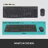 LOGITECH Mk295 Silent Wireless Combo grafiitti Azerty belgialainen