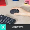 LOGITECH Mk295 Silent Wireless Combo grafiitti Azerty belgialainen