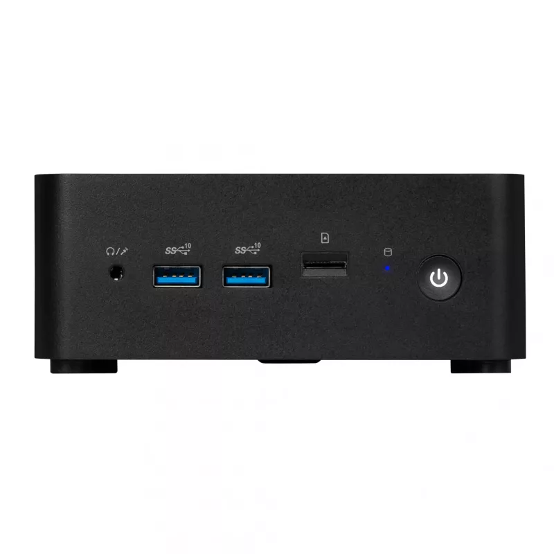 MSI Cubi NUC 1MG-019DE Intel Core 7 150U 16 GB DDR5-SDRAM 512 GB SSD Windows 11 Pro Mini PC musta