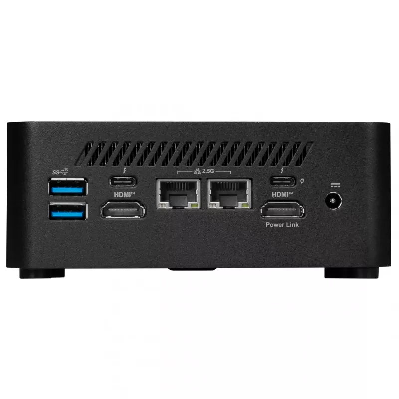 MSI Cubi NUC 1MG-019DE Intel Core 7 150U 16 GB DDR5-SDRAM 512 GB SSD Windows 11 Pro Mini PC musta