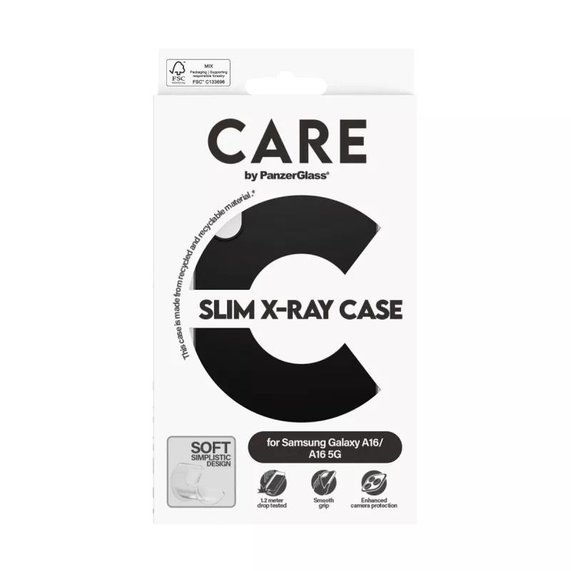PanzerGlass CARE™ by ® kotelo musta Samsung Galaxy A16 4G | A16 5G