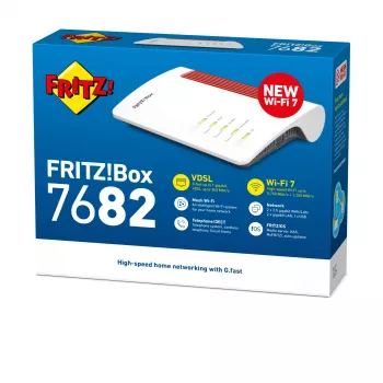 Box 7682 WLAN-reititin 2,5 Gigabit Ethernet dualband (2,4 GHz / 5 GHz) valkoinen