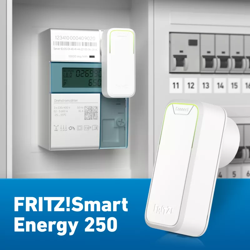 FRITZ! Smart Energy 250 langaton lähetin seinäasennus RF Wireless