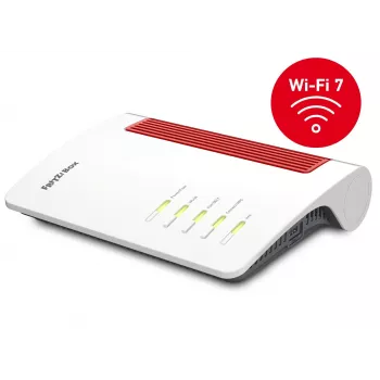 Box 5690 WLAN-reititin 2,5 Gigabit Ethernet dualband (2,4 GHz / 5 GHz) punainen, valkoinen