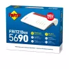 Box 5690 WLAN-reititin 2,5 Gigabit Ethernet dualband (2,4 GHz / 5 GHz) punainen, valkoinen