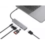 Conceptronic DONN02G kannettavan telakka/porttitoistin USB 3.2 Gen 1 (3.1 Gen 1) Type-C alumiini