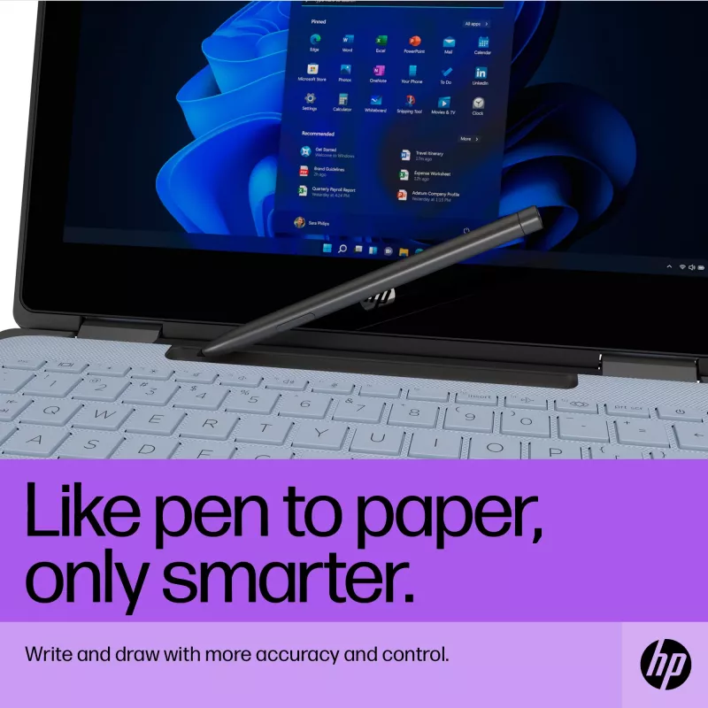 HP ohut ladattava kynä HP ohut ladattava kynä musta sisäänrakennettu akku