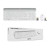 LOGITECH ohut langaton näppäimistö ja hiiri -yhdistelmä Mk470 - offwhite - Azerty ranska
