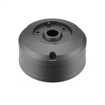 Hanwha SBO-147B valvontakamera-tarvike musta 14,8 cm halkaisija 73,3 mm korkeus