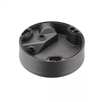 Hanwha SBO-147B valvontakamera-tarvike musta 14,8 cm halkaisija 73,3 mm korkeus