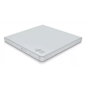 HITACHI-LG DATA STORAGE ohut kannettava DVD-kirjoitin - Gp57eb40 - USB 2.0 - valkoinen