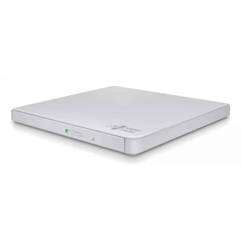 HITACHI-LG DATA STORAGE ohut kannettava DVD-kirjoitin - Gp57eb40 - USB 2.0 - valkoinen