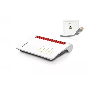 Box FRITZ 7530 WLAN-reititin Gigabit Ethernet dualband (2,4 GHz / 5 GHz) musta, punainen, valkoinen