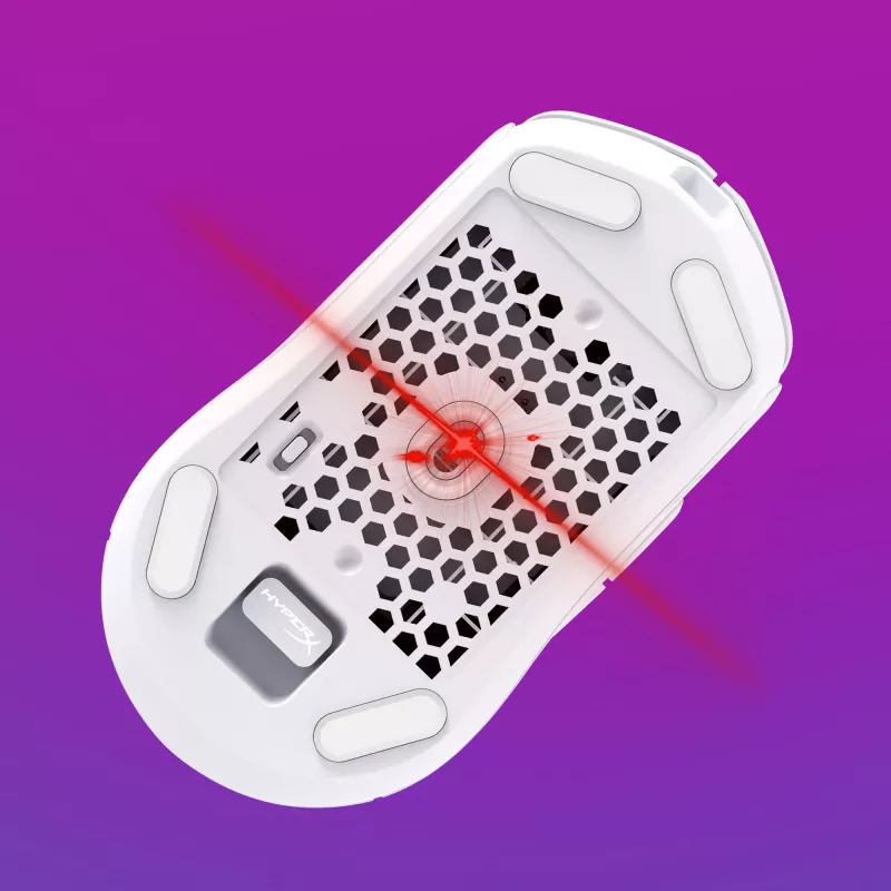 HyperX Pulsefire Haste 2 - langaton pelihiiri (valkoinen)