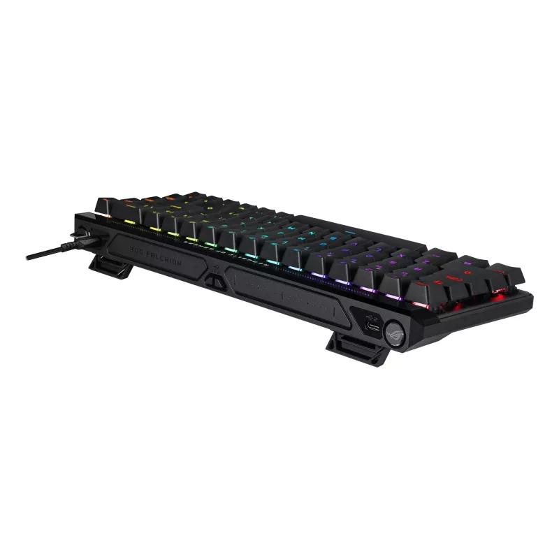 ASUS ROG Falchion Ace HFX näppäimistö pelikäyttöön USB QWERTZ saksa musta