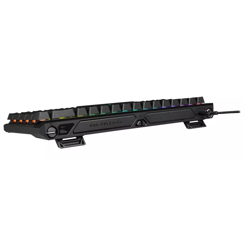 ASUS ROG Falchion Ace HFX näppäimistö pelikäyttöön USB QWERTZ saksa musta