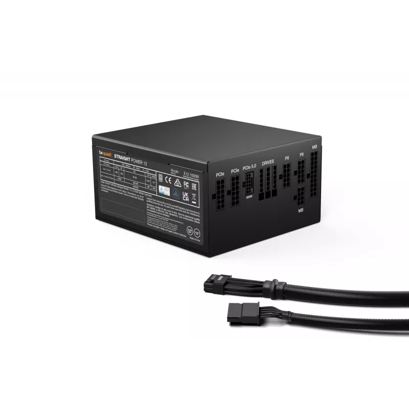 be quiet! BN338 virtalähde 1000 W 20+4 pin ATX ATX musta