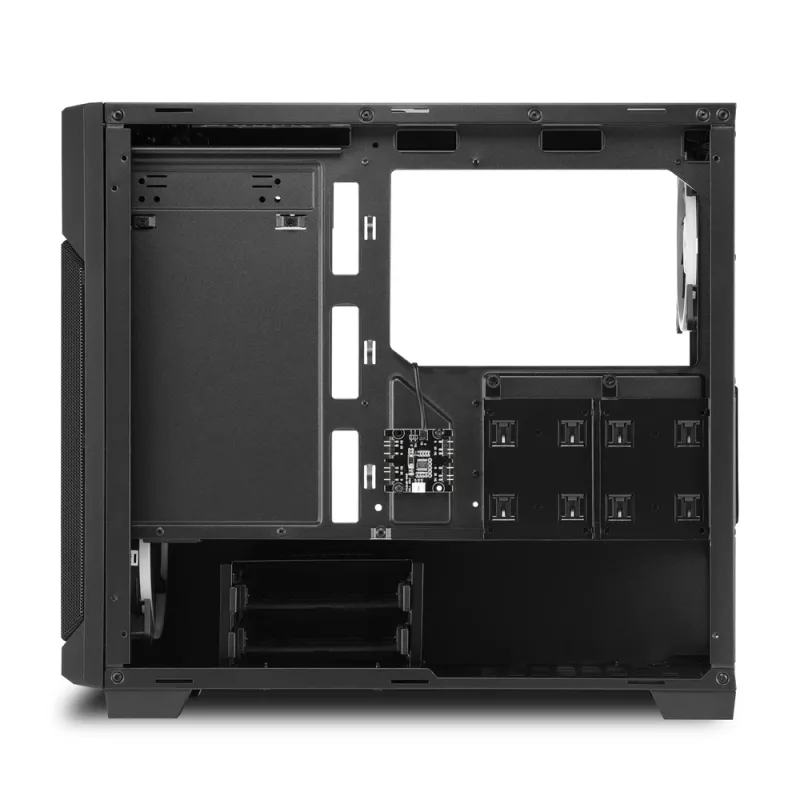 SHARKOON Tower Chassis - V1000 RGB Micro Tower musta