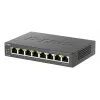 Hallitsematon kytkin D-Link DGS-1008P/E, L2, 8 porttia, PoE