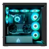 ARCTIC Xtender VG (Mirror Black) Premium E-ATX -tietokonekotelo pystysuoralla GPU-telineellä