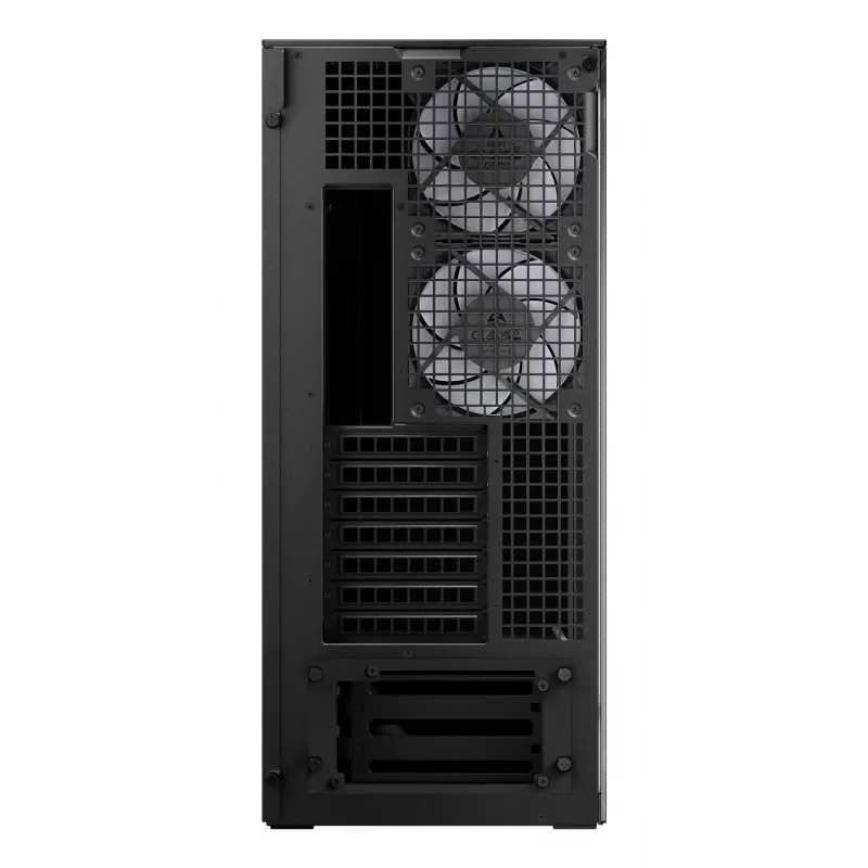 ARCTIC Xtender VG (Mirror Black) Premium E-ATX -tietokonekotelo pystysuoralla GPU-telineellä