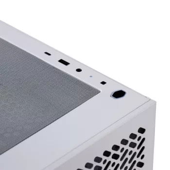 PC-kotelo Cooler Master Elite 302 valkoinen mATX 3x 120mm ARGB-tuulettimella