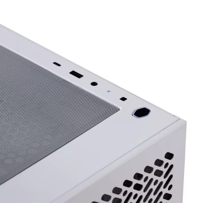 PC-kotelo Cooler Master Elite 302 valkoinen mATX 3x 120mm ARGB-tuulettimella