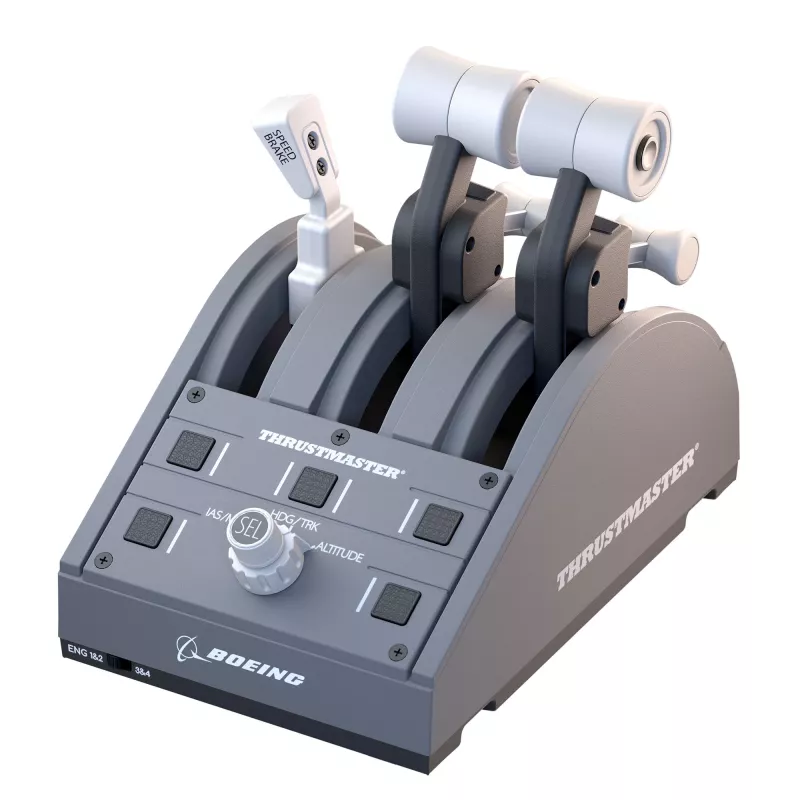 Thrustmaster TCA Yoke Pack Boeing Edition musta, harmaa USB Fightstick PC, Xbox, Xbox One, Xbox One S, Xbox One X, Xbox Series S, Xbox Series X