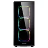 PC-kotelo Sharkoon TG6 RGB Midi Tower musta
