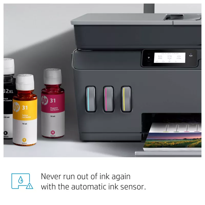 HP Smart Tank Plus 655 langaton All-in-One väritulostin, kopiokone, skanneri