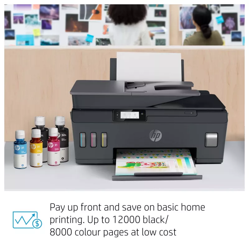 HP Smart Tank Plus 655 langaton All-in-One väritulostin, kopiokone, skanneri