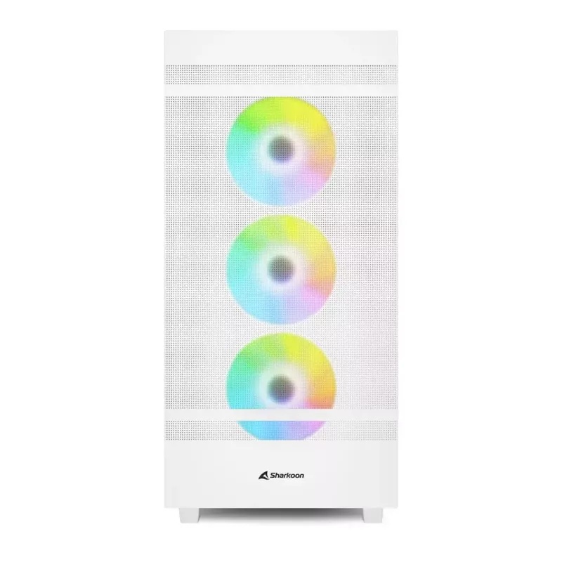 PC-kotelo Sharkoon REBEL C50 RGB Full Tower valkoinen