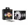 be quiet LIGHT WINGS LX 120mm PWM High Speed 3-Pack musta tietokonekotelon tuuletin 12 cm 3 kpl