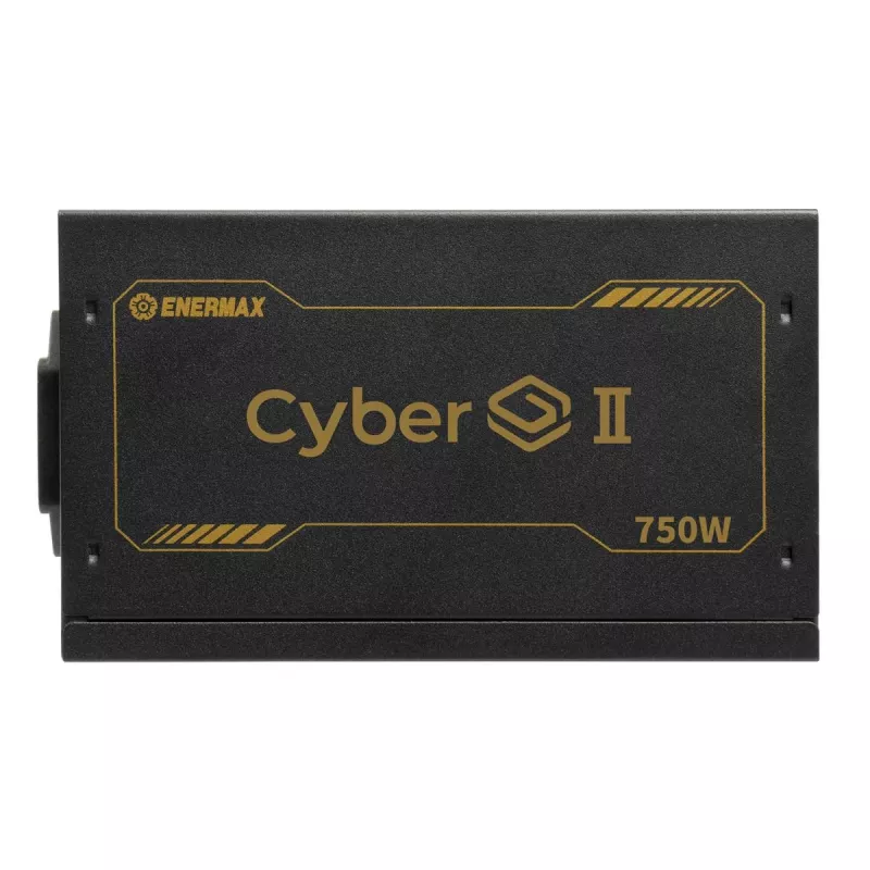 Enermax CyberG II ERV750G-AHG-NAC virtalähde 750 W, 80 Plus Gold, ei-modulaarinen, ATX, musta