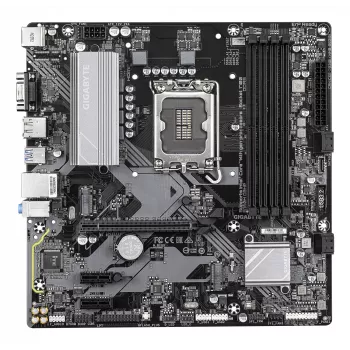 GIGABYTE B760M D3HP emolevy - Intel Core 14. sukupolven suorittimet, 4+1+1 vaihe VRM, jopa 5600MHz DDR5, 2xPCIe 4.0 M.2, GbE LAN, USB 3.2 Gen 1