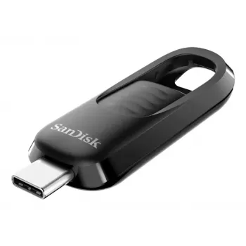 WESTERN DIGITAL Sandisk Ultra Slider - 64GB USB-muistitikku - USB-C 3.2 Gen 1 - sisäänvedettävä liitäntä